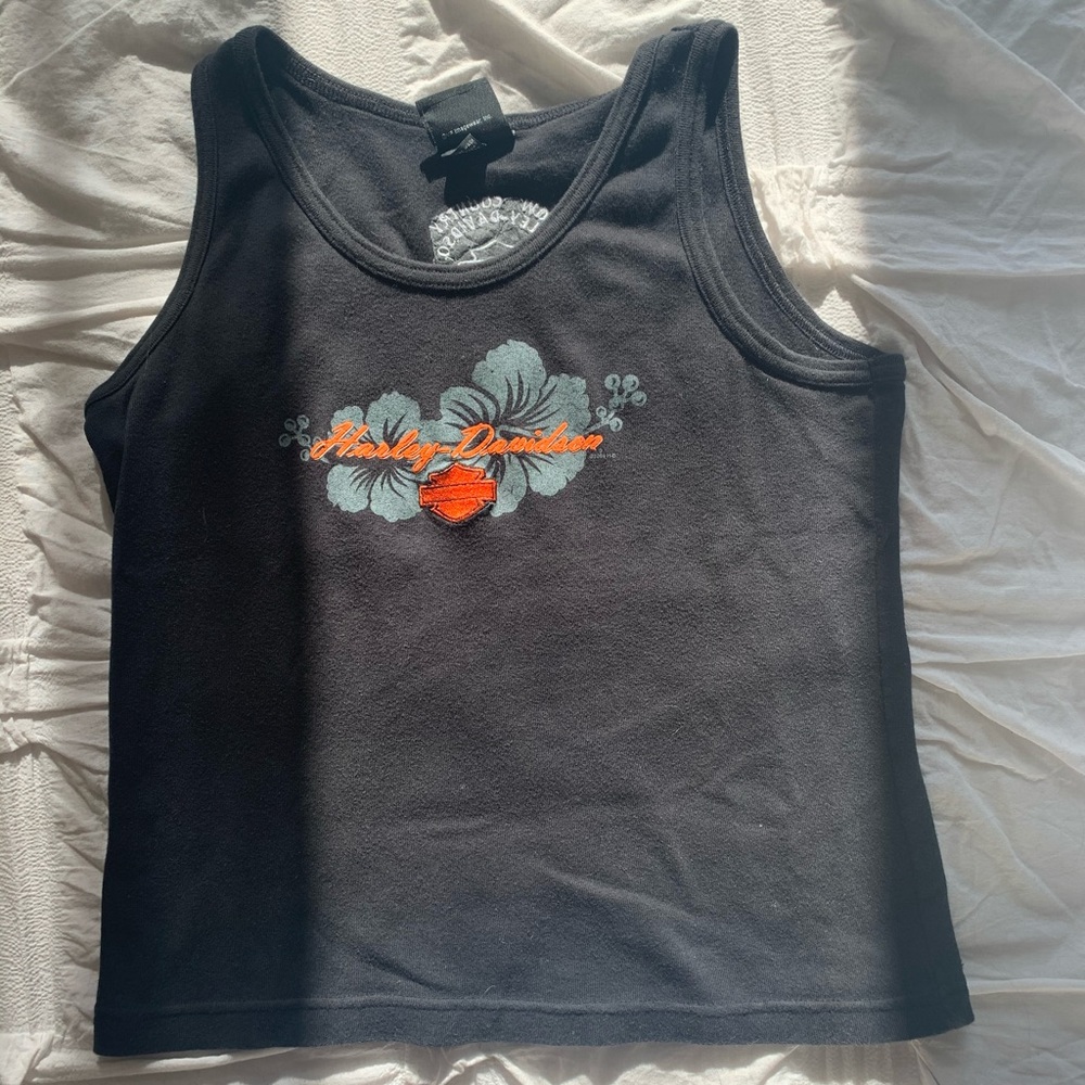 Harley Davidson black tank top